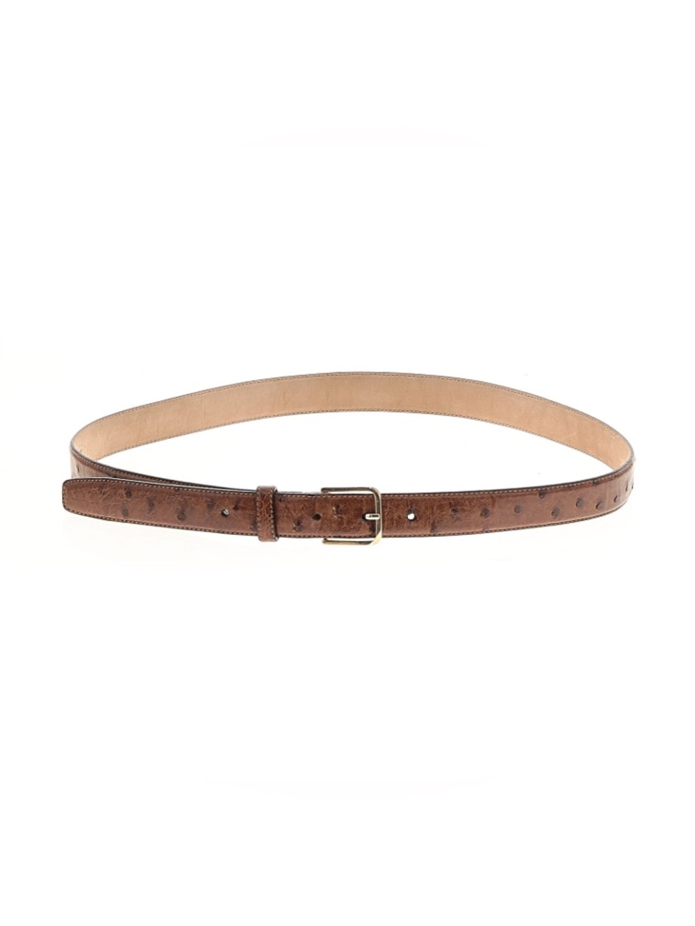 Bally Ostrich Leather Belt XS